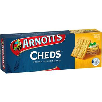 Arnott's Cheds Biscuits 250g
