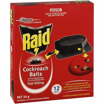 Raid Cockroach Bait 12 pack