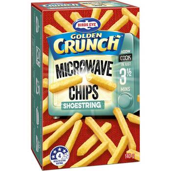 Birds Eye Microwave Shoestring Chips 140g