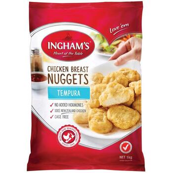 Ingham's Chicken Nuggets Tempura 1kg