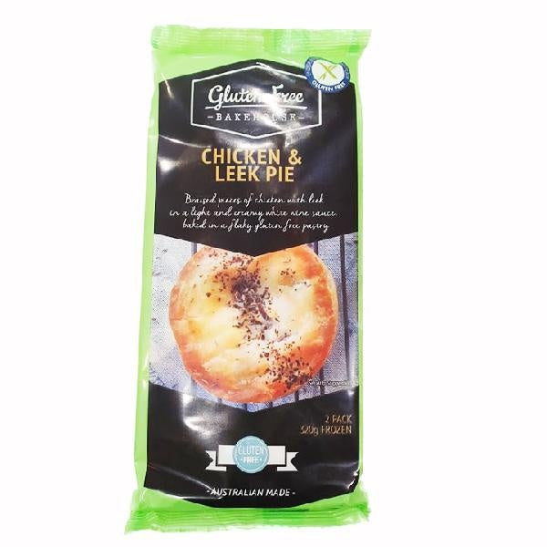 Gluten Free Bakehouse Chicken & Leek Pie 2pk