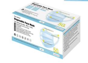 Maxisafe Disposable Face Mask 50/box