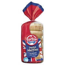 Tip Top English Muffins 6pkt
