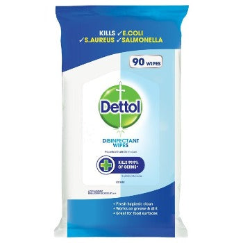 Dettol PK90 Household Grade Disinfectant Wipes