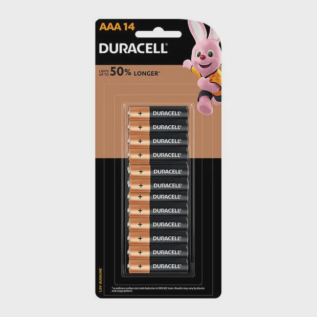 Duracell Coppertop Batteries 14pk