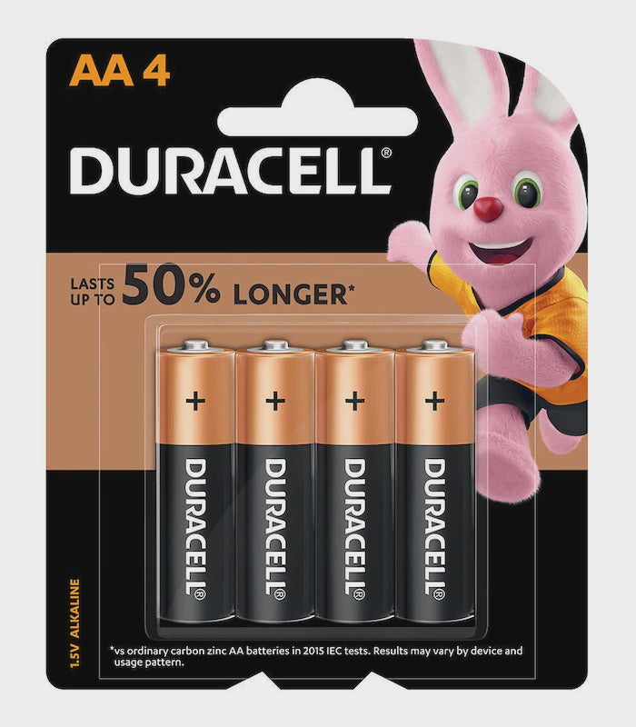 Duracell AA Battery 4pk