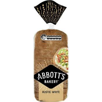 Abbott's Bakery Rustic White Bread 700g