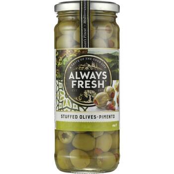Always Fresh Stuffed Spanish Olives 450g