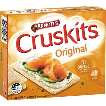 Arnott's Cruskits Crispbreads Original 125g