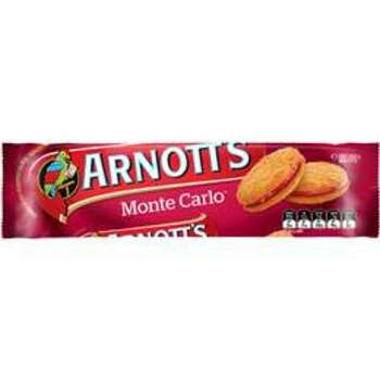 Arnott's Monte Carlo Biscuits 250g