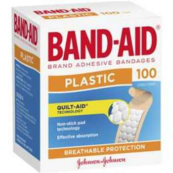 BAND-AID® Brand Plastic Strips 100