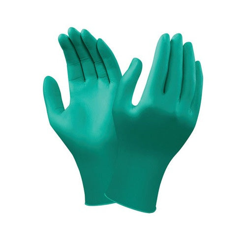 Nitrile Extra Tough Green Powder Free Gloves