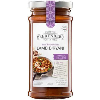 Beerenberg Lamb Biryani Meal Base 240ml