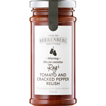 Beerenberg Tomato And Cracked Pepper Relish 265g