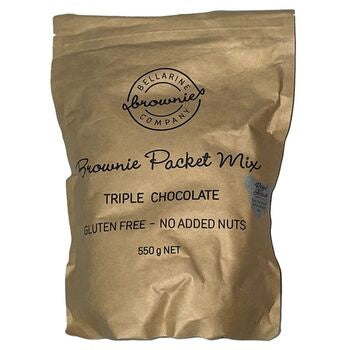 Bellarine Triple Choc Brownie Mix GF 550g