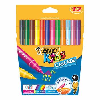 Bic Kids Cascade Markers 12 Pack