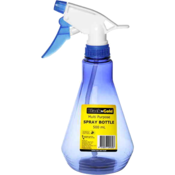Black & Gold Spray Bottle 1L