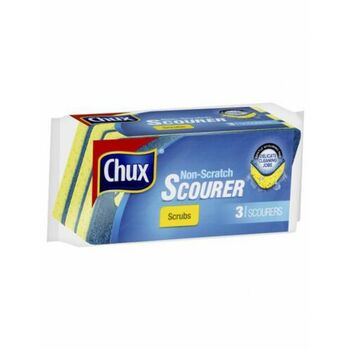CHUX Scrub Kitchen Non Scratch 3pk