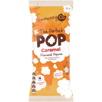 Community Co Caramel Popcorn 125g
