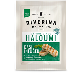 Riverina Dairy Haloumi with Basil 180g