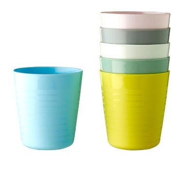 KALAS Children's Plastic Cup Set of 6