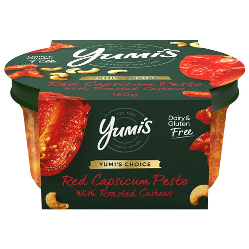 Yumi's Choice Roasted Red Capsicum Dip 150g