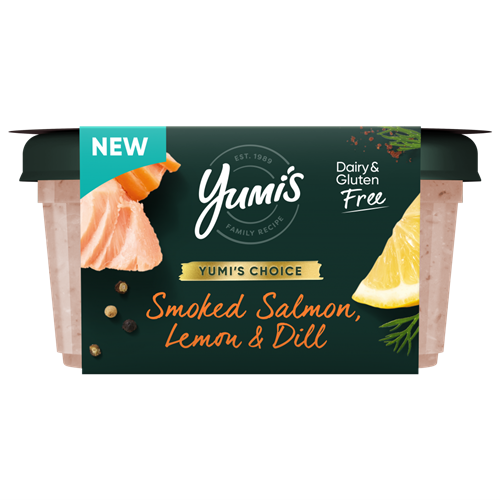 Yumi's Choice Smoked Salmon, Lemon & Dill 140g