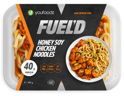FUEL'D Honey Soy Chicken Noodles 436g