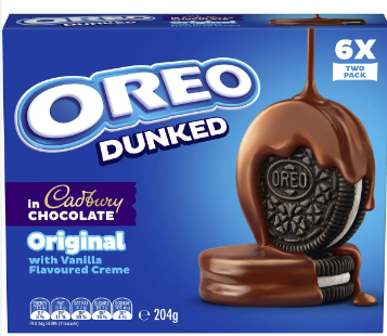 Oreo Chocolate Coated Biscuit 6pk