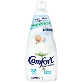 Comfort Fabric Softener Pure White Sensitive 800ml