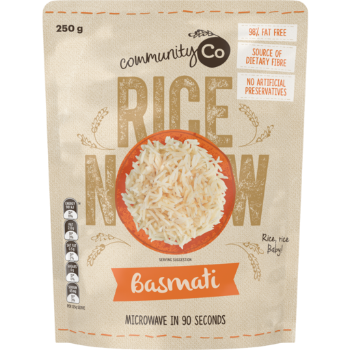 Community Co Basmati M/Wave Rice 250g
