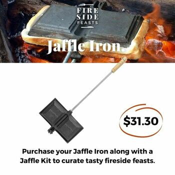 Cast Iron Jaffle Irons Double