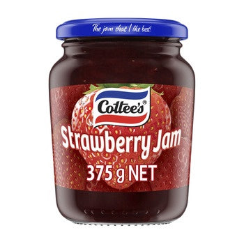 Cottee's Strawberry Jam 375g