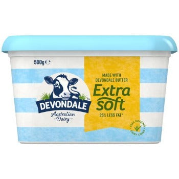 Devondale Dairy Soft Butter Blend Tub 500g