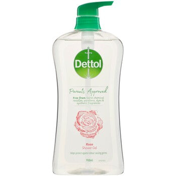 Dettol Parents Approved Rose Shower Gel 950ml