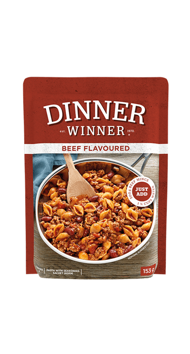 McCormicks Dinner Winner Beef Flavoured Pasta 153g