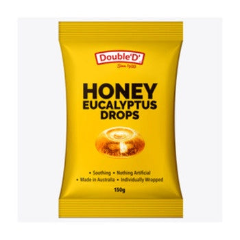 Double D Soothing Honey Eucalyptus Drops 150g