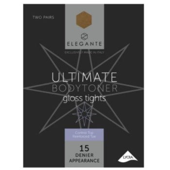 Elegante Ultimate Bodytoner Tivoli 15 Denier 2pk