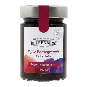 Beerenberg Fig & Pomegranate for Cheese 190g