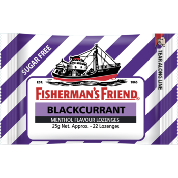 Fishermans Friend Blackcurrant Sugar Free 25g