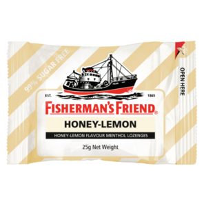 Fishermans Friend Sugar Free Honey & Lemon 25g
