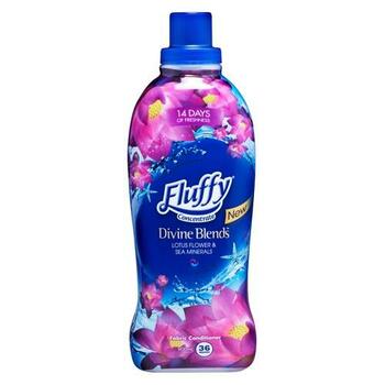 Fluffy Divine Blends Fabric Softener Lotus & Sea Minerals 900ml