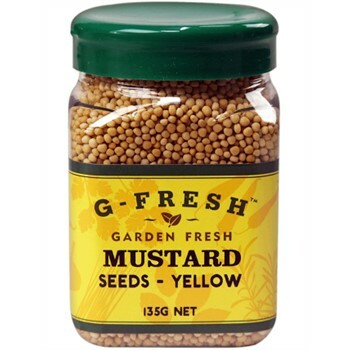 G-Fresh Mustard Seeds Yellow 135g