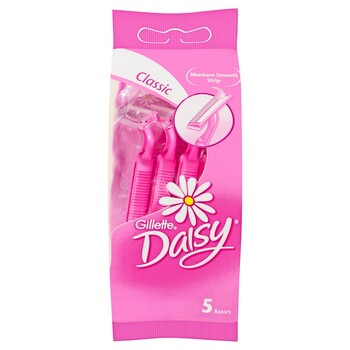 Gillette Daisy Classic Disposable Shaving Razor 5 Pk