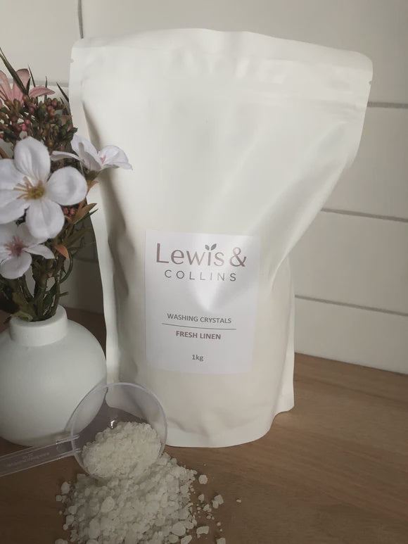 Lewis & Collins Washing Crystals 2kg - Fresh Linen