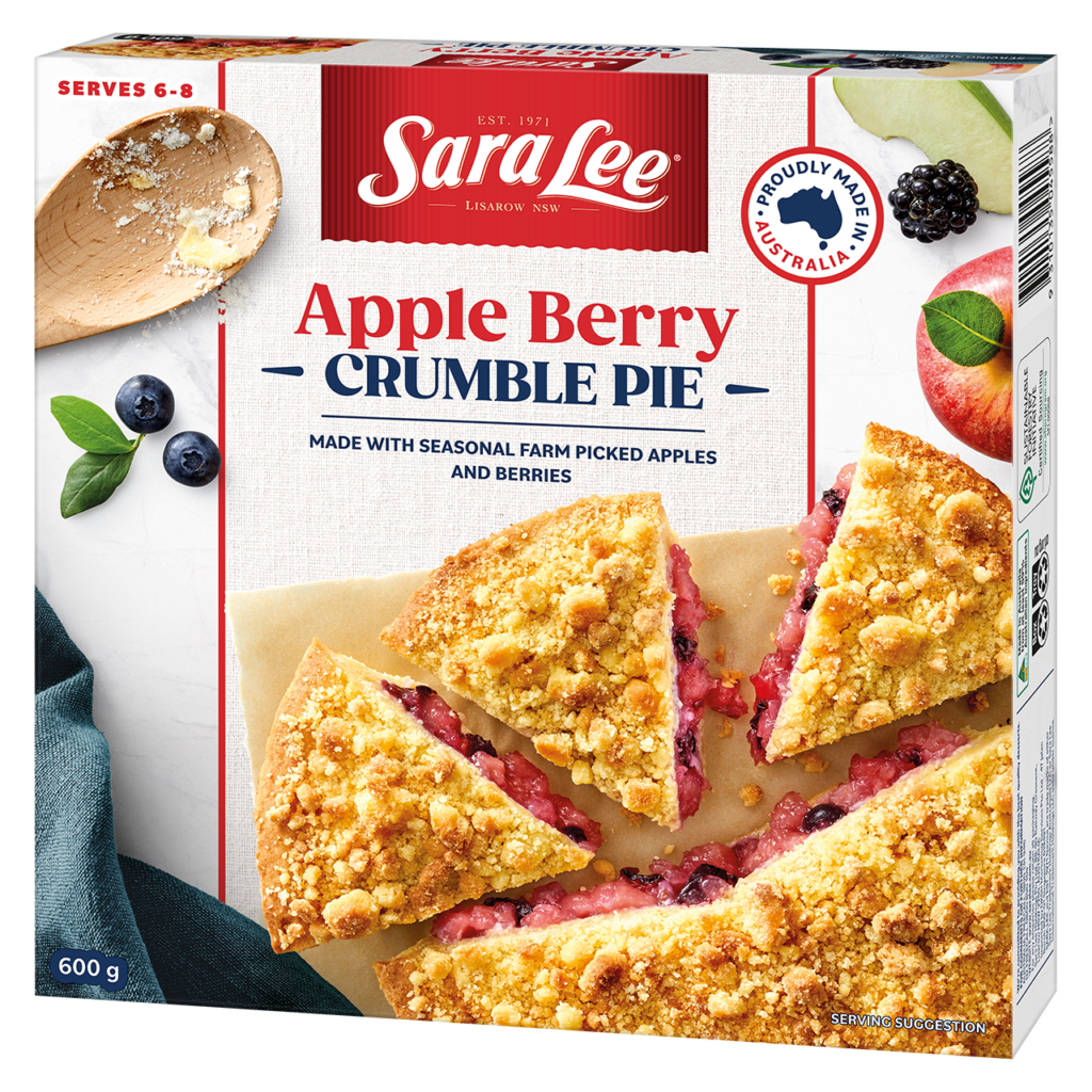Sara Lee Pie Apple Berry Crumble 600g