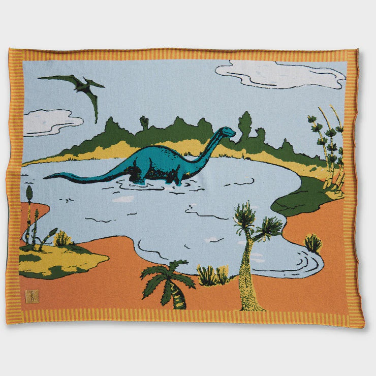 Dino Roar Cotton Blanket
