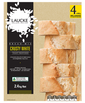 Laucke Crusty White Bread Mix 2.4kg