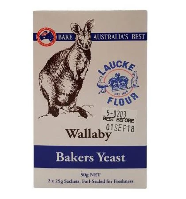 Laucke Wallaby Bakers Yeast 50g