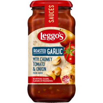 Leggo's Roasted Garlic Pasta Sauce 500g
